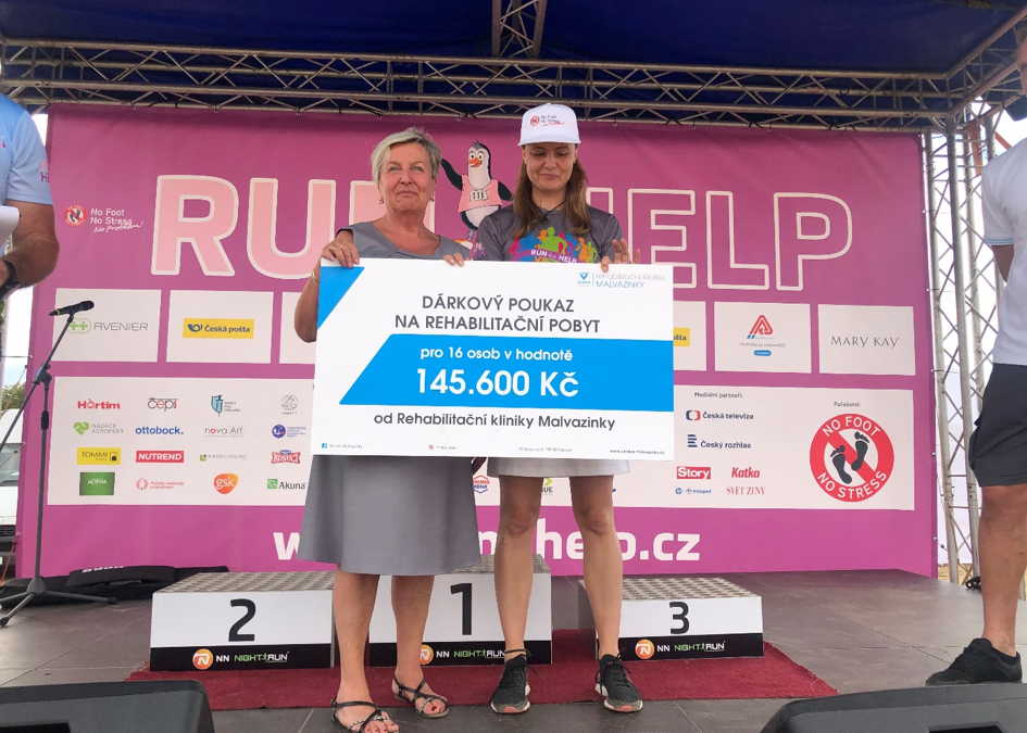 Čtyři speciální protézy a rehabilitační pobyt na Malvazinkách pro lidi po amputaci, to je výsledek charitativního závodu RUN for HELP